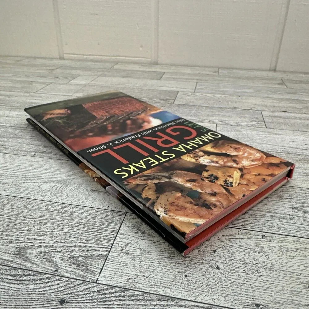 Omaha‎ Steaks - Let's Grill Hardcover Cookbook - by Simon & Harrisson BBQ